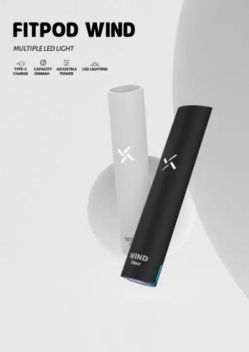 Fitpod Wind 氣流桿 一代發光主機 四檔調節 通配一代煙彈：圖片 4