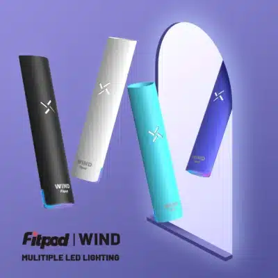 Fitpod Wind 氣流桿 一代發光主機 四檔調節 通配一代煙彈 14 fitpod wind一代主機