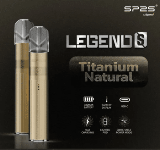 SP2主機 傳奇系列鈦色霧化桿 通用悅刻 Relx煙彈一代：圖片 6