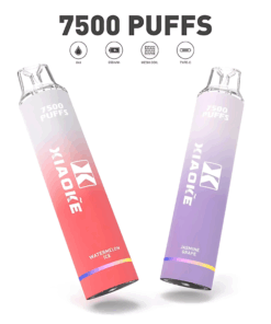 XIAOKE 7500 PUFFS 梟客棄式抛電子煙 一次性霧化桿