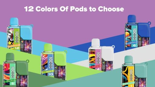 MEEL Boost 10000 PUFFS 麻將盒子 一次性抛棄式電子烟：圖片 3