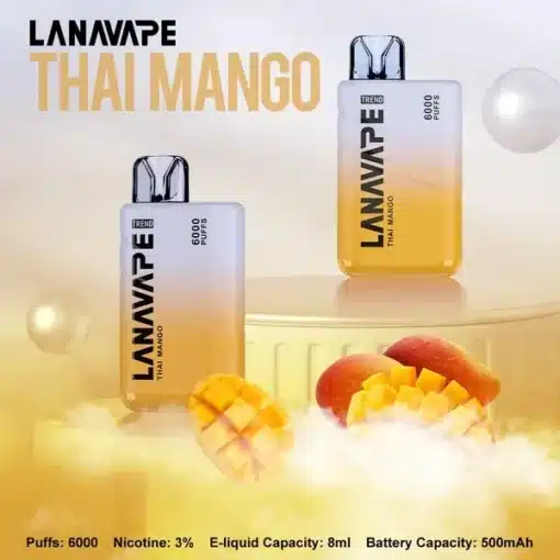 LANA6000 PUFFS 抛棄式電子烟 台灣電子烟批發：圖片 5