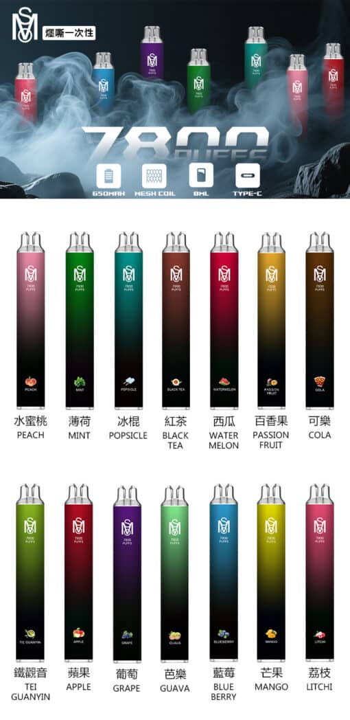 mso拋棄式電子煙